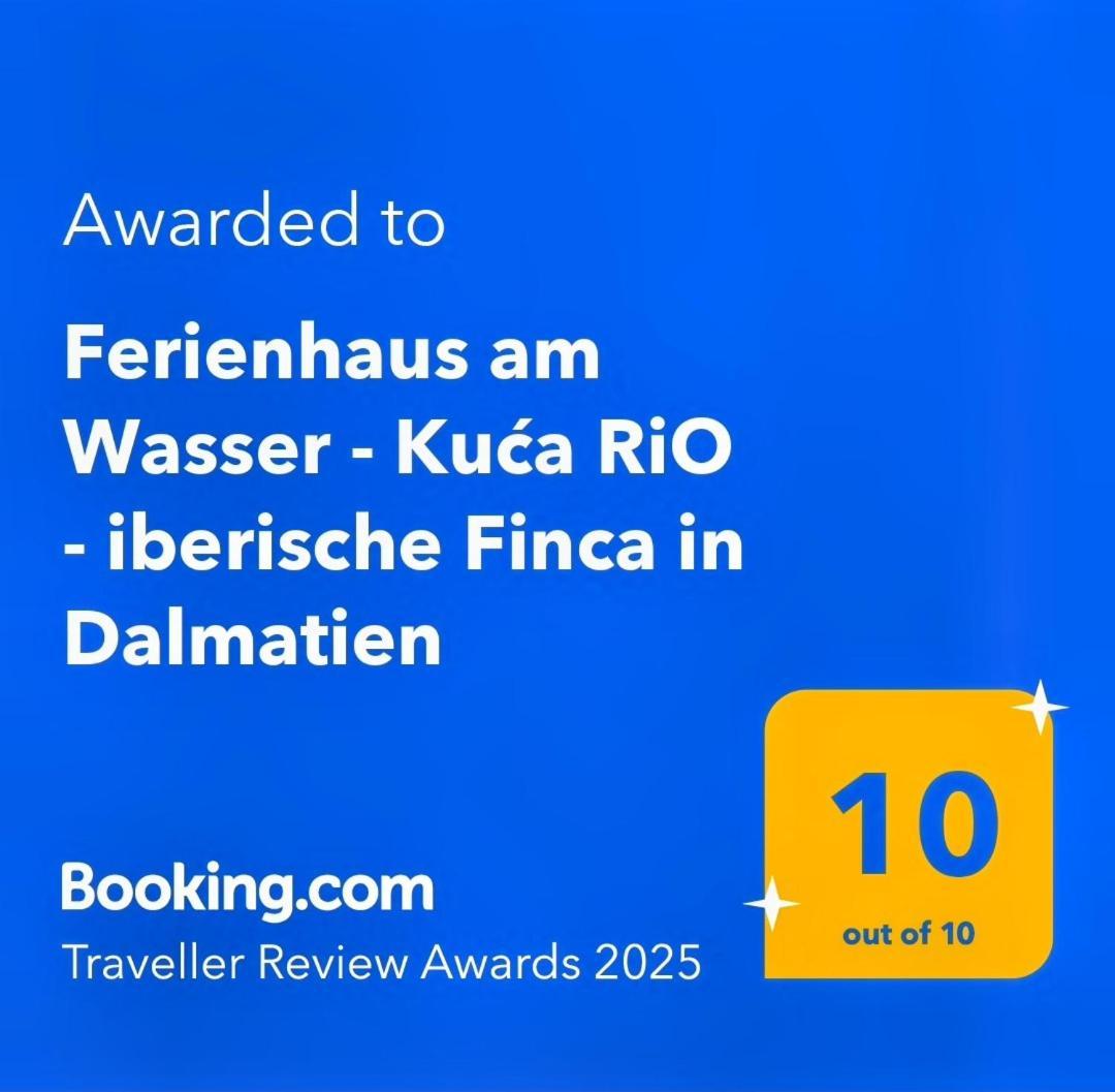 Ferienhaus Am Wasser - Kuca Rio - Iberische Finca In Dalmatien Билице Экстерьер фото